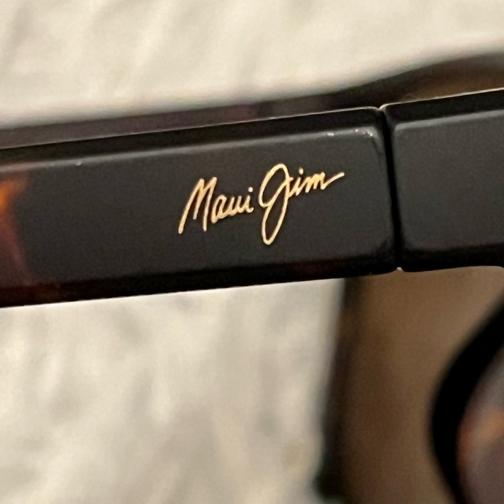 Maui Jim Pailolo MJ0603S. Polarized brown lens. Brown/tortoiseshell Sunglasses - Picture 3 of 6